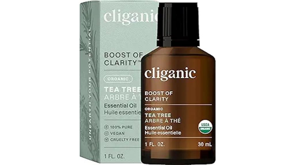 pure organic tea tree oil
