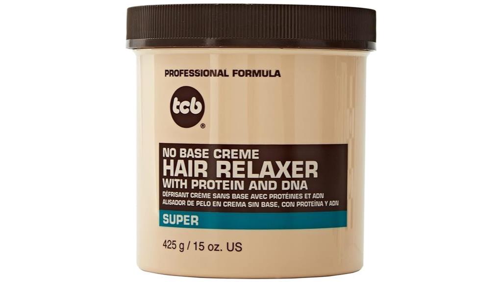 relaxer with protein dna