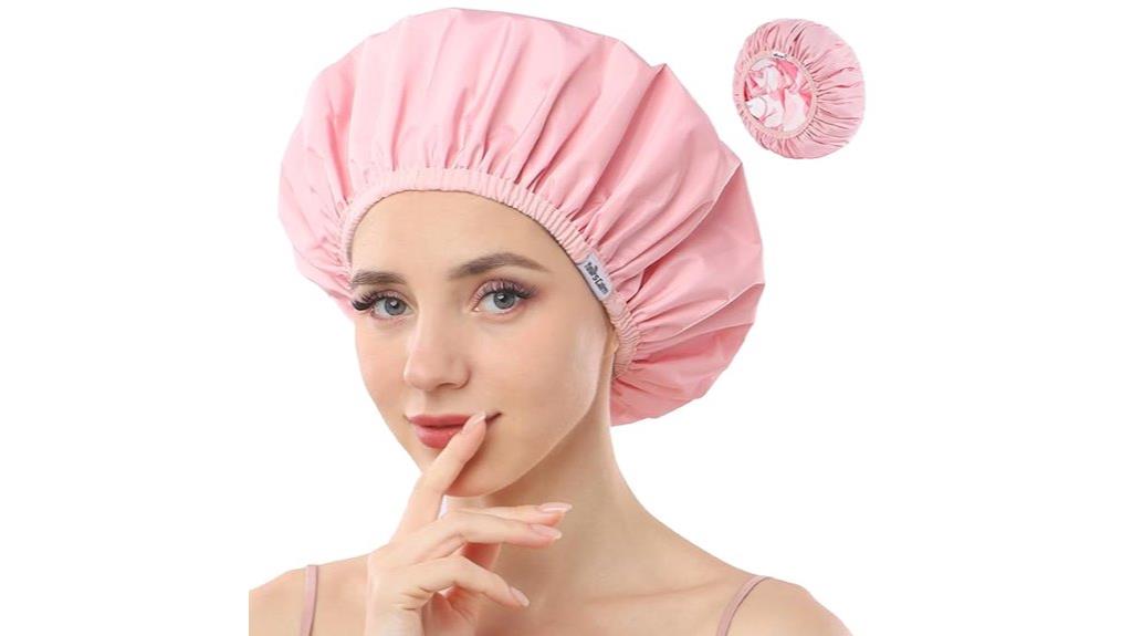 reusable waterproof shower cap