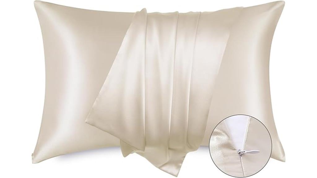 satin pillowcase 2 pack