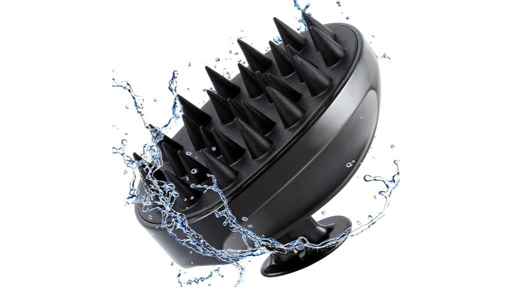 scalp cleaning and dandruff removal
