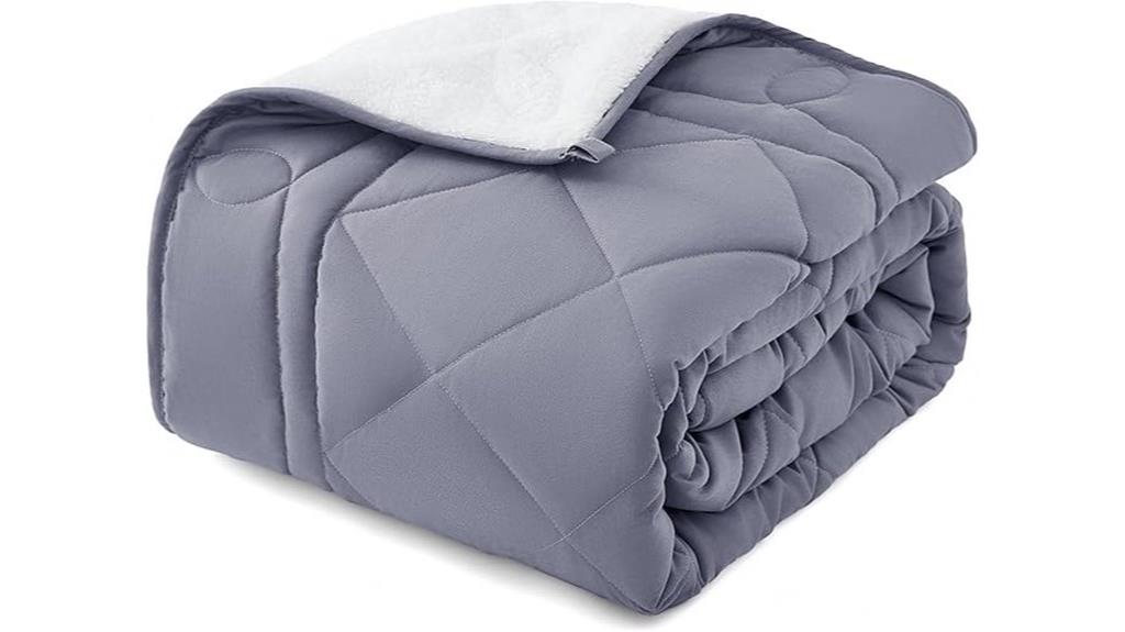 sherpa reversible weighted blanket