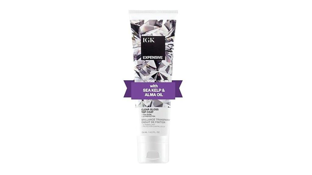 shine boosting hair gloss