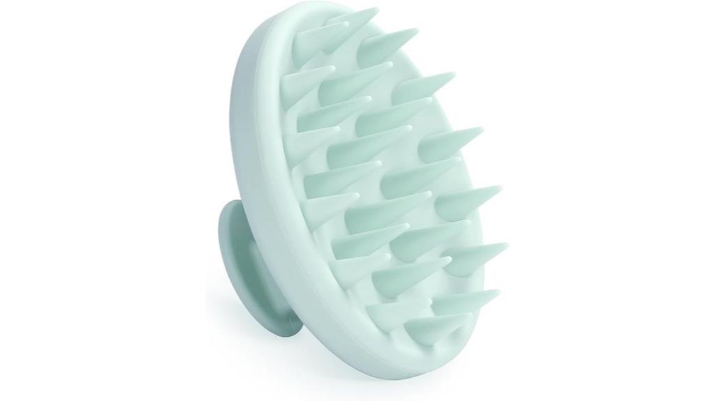 silicone scalp scrubber