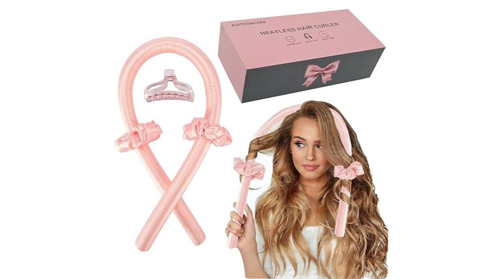 silk curling headband