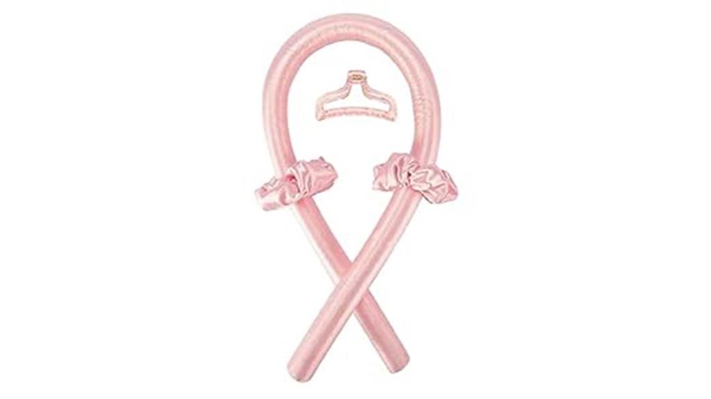 silk ribbon hair roller