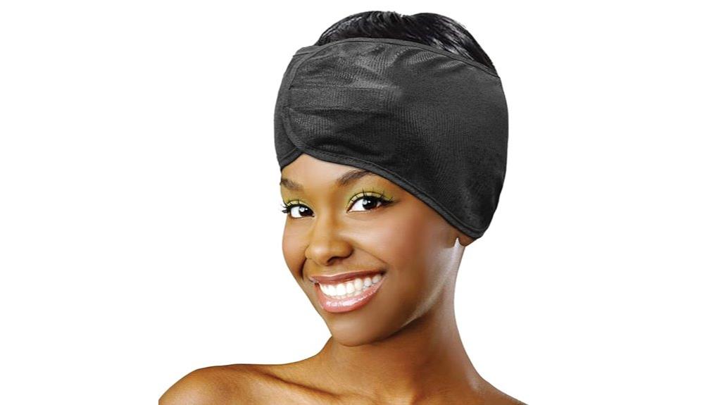 silky satin hair wrap