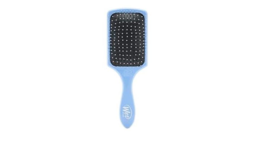 sky colored paddle brush