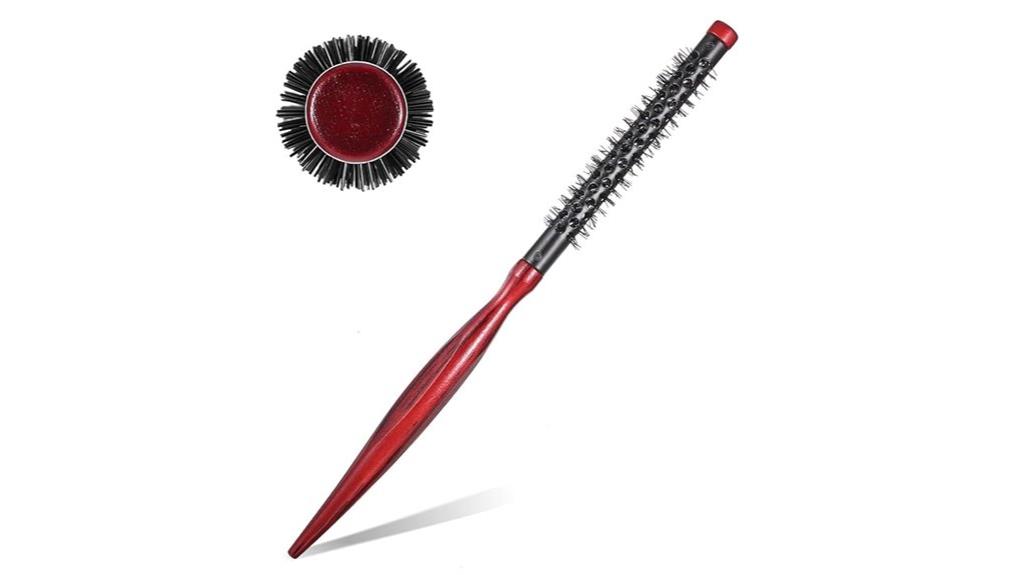 small round hairbrush
