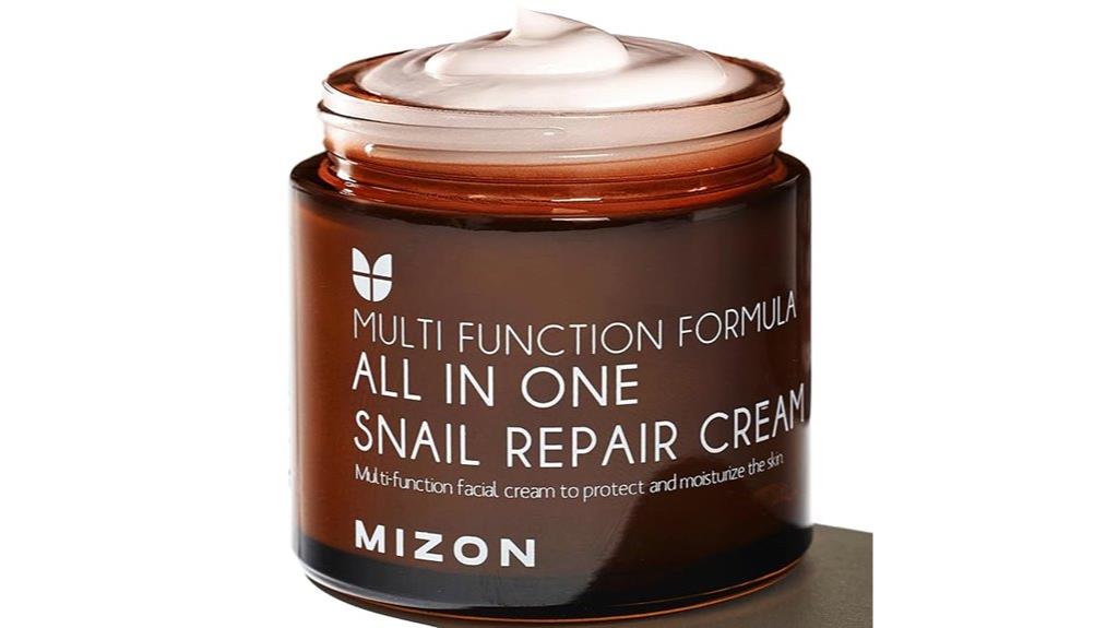 snail extract skincare cream