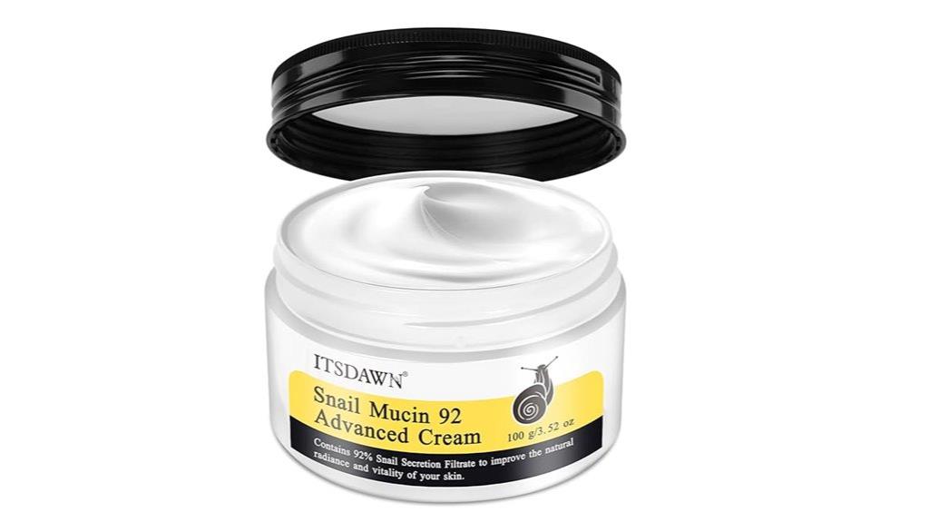 snail mucin face cream