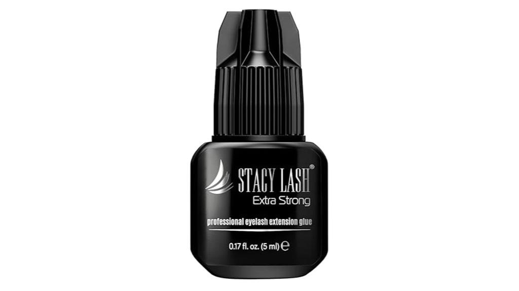 strong eyelash extension adhesive