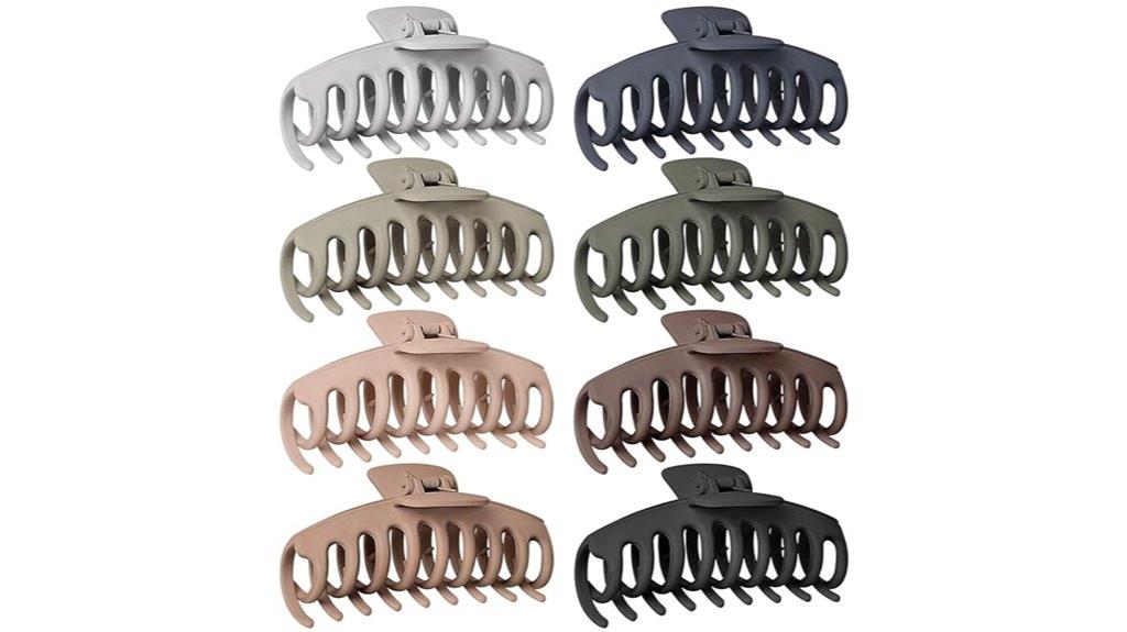stylish hair claw clips