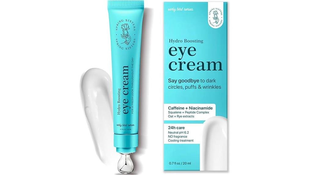 targeted under eye skincare treatment
