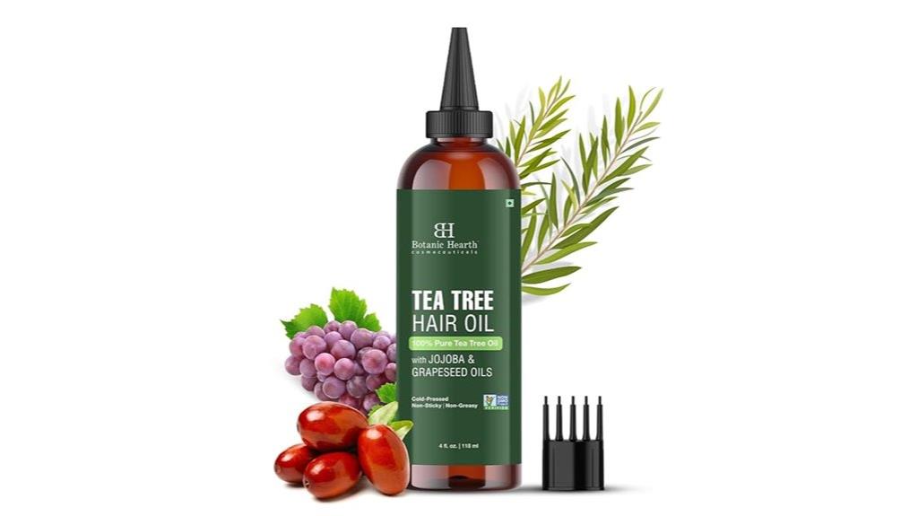 tea tree hair oil