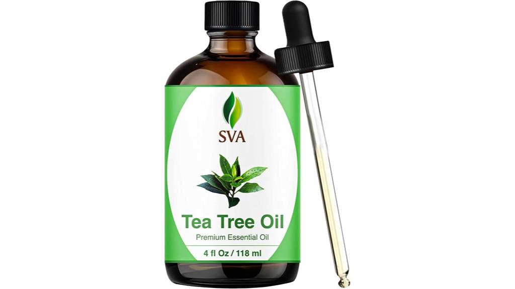 tea tree oil bottle