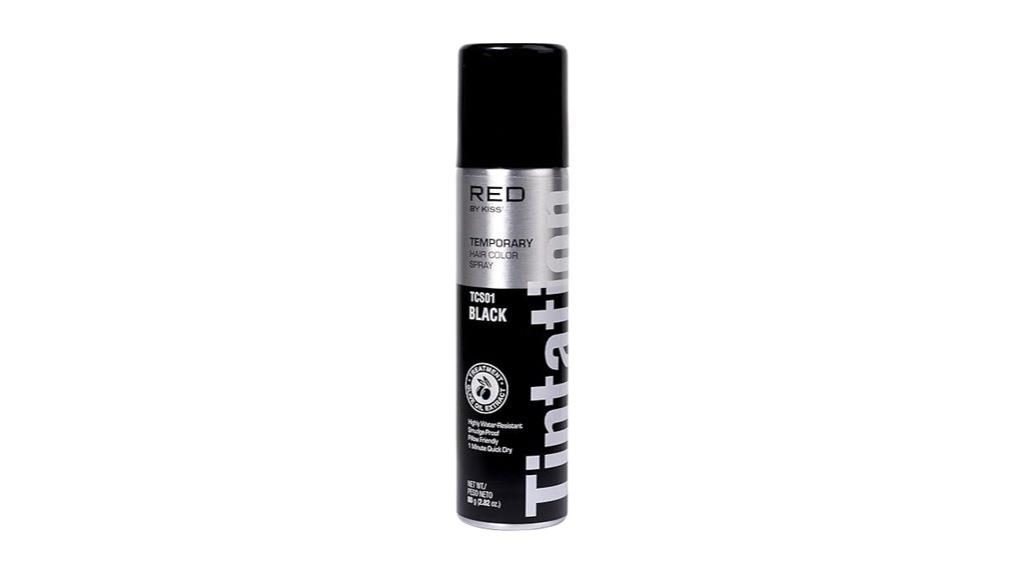 temporary red hair spray