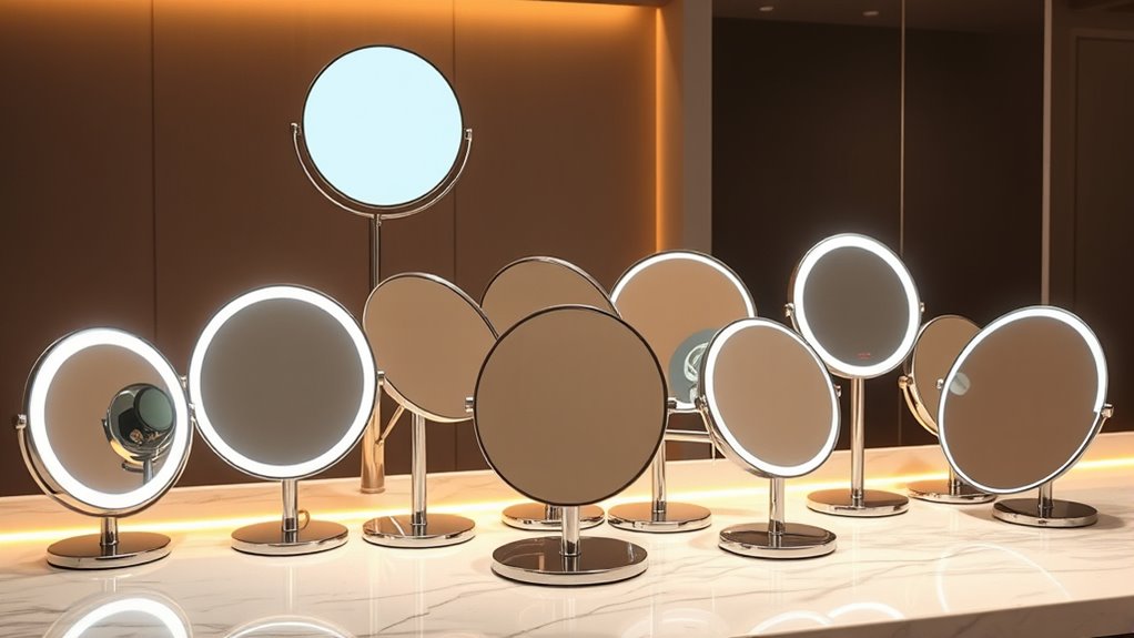 top led mirror picks