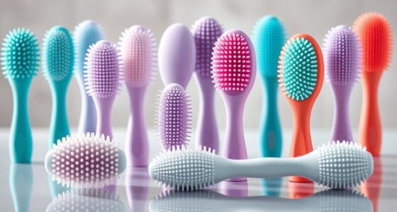 top massaging shampoo brushes