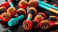 top round brush picks