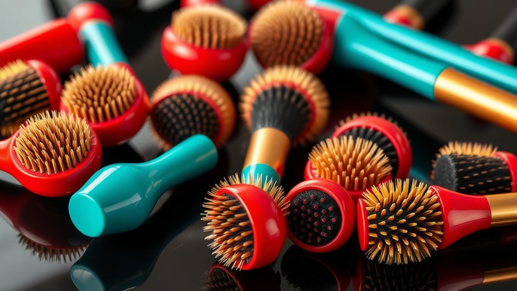 top round brush picks