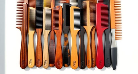 top wide tooth comb picks