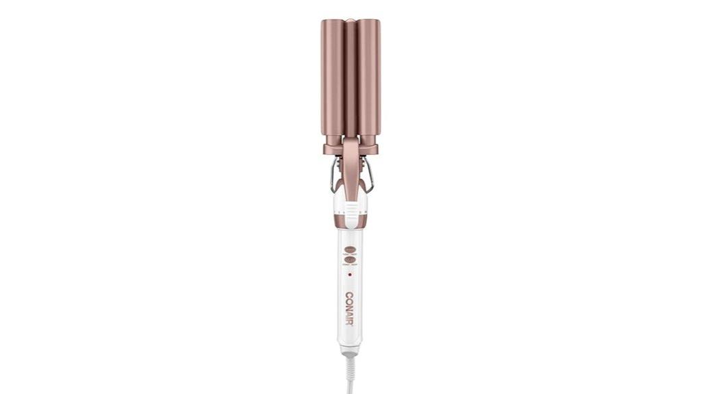triple barrel ceramic curler