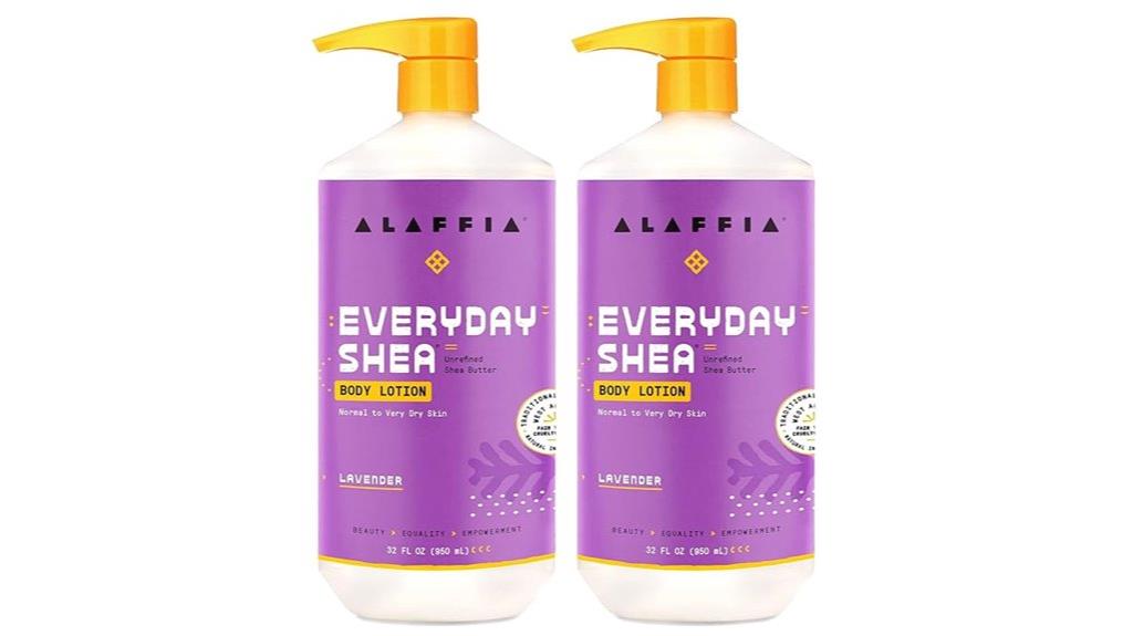 two pack shea lotion