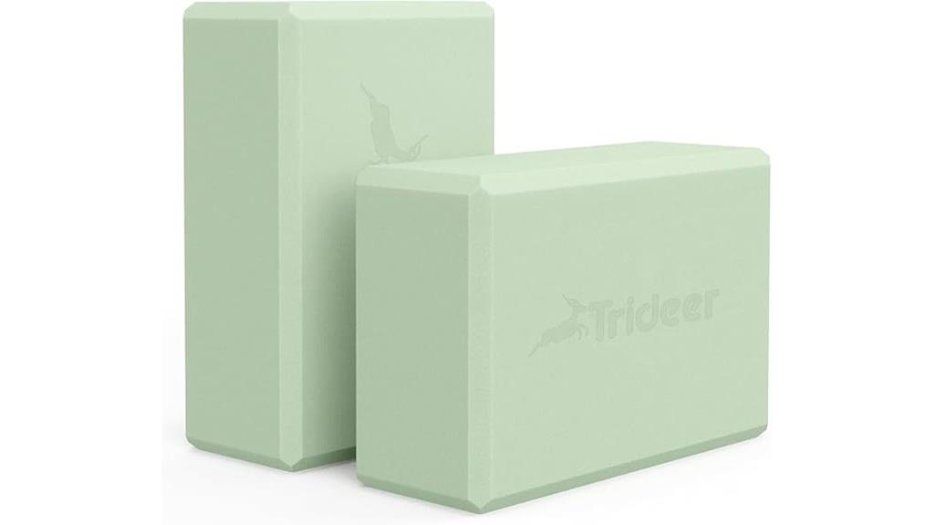 two yoga blocks pack