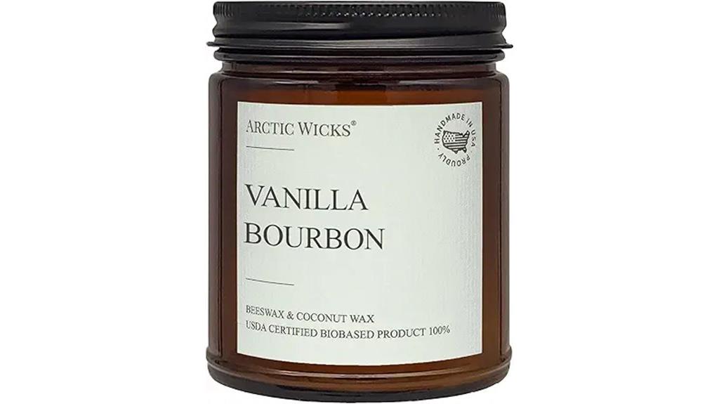 vanilla bourbon candle