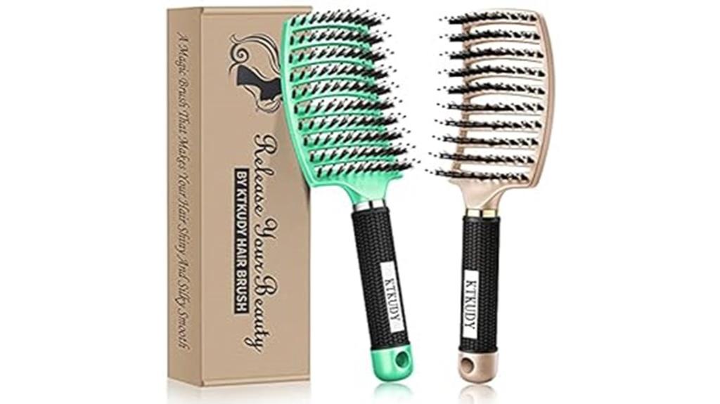 wet and dry hairbrush