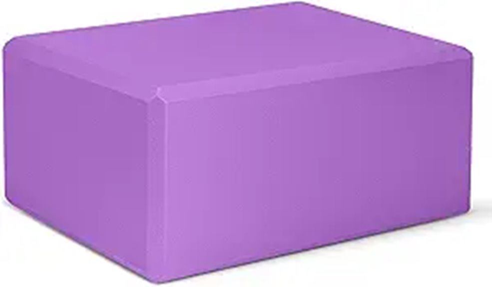 yoga block 9x6x4 inches