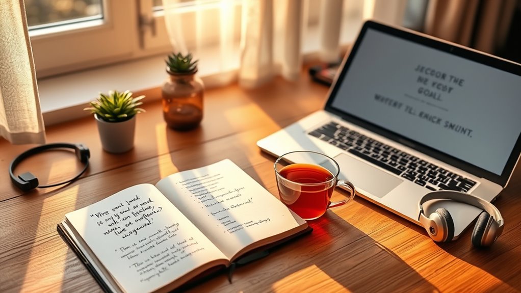 align goals with routines