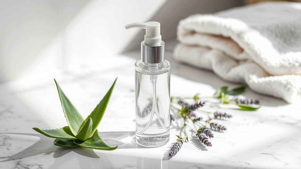 apply serum after shower