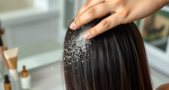 avoiding residue buildup with powder