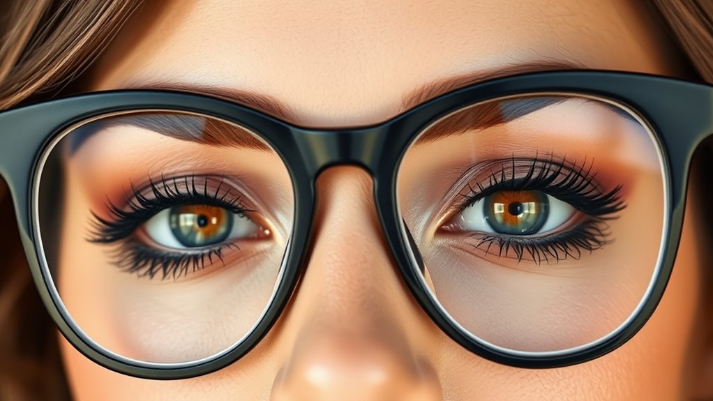 bright lifted clump free lashes