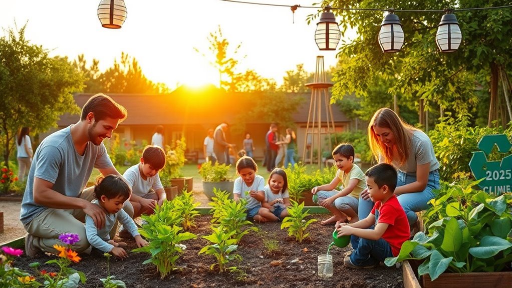 building eco friendly family networks