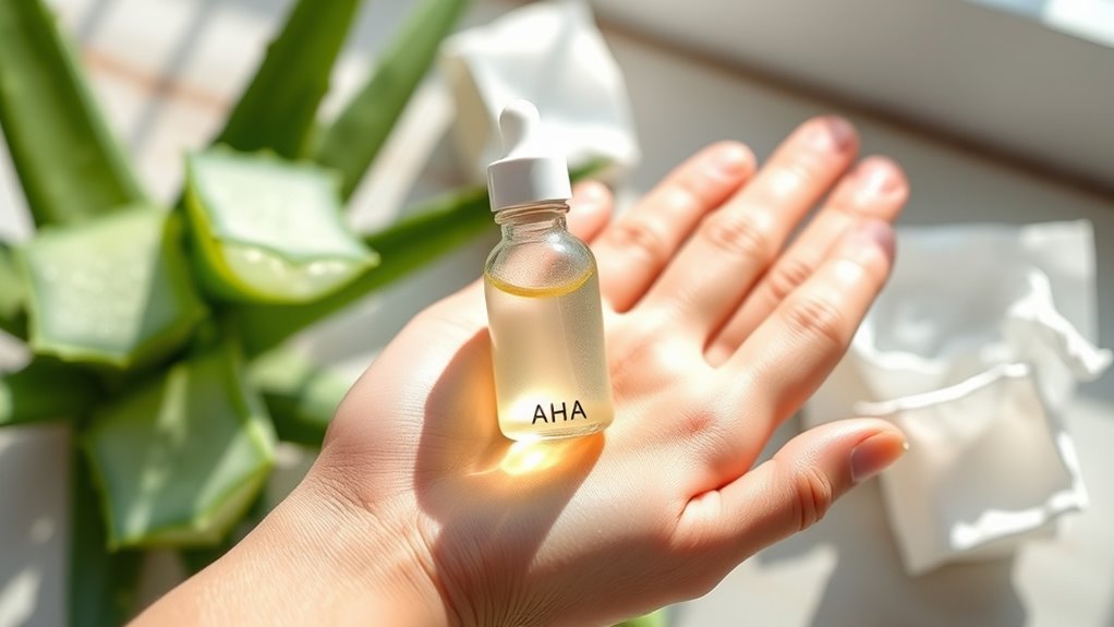 choose appropriate exfoliant strength