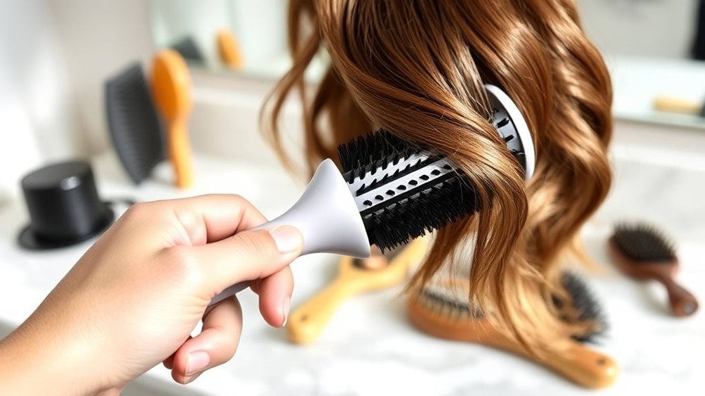 choose brushes for desired styles