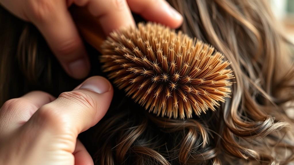 choose sturdy natural bristles