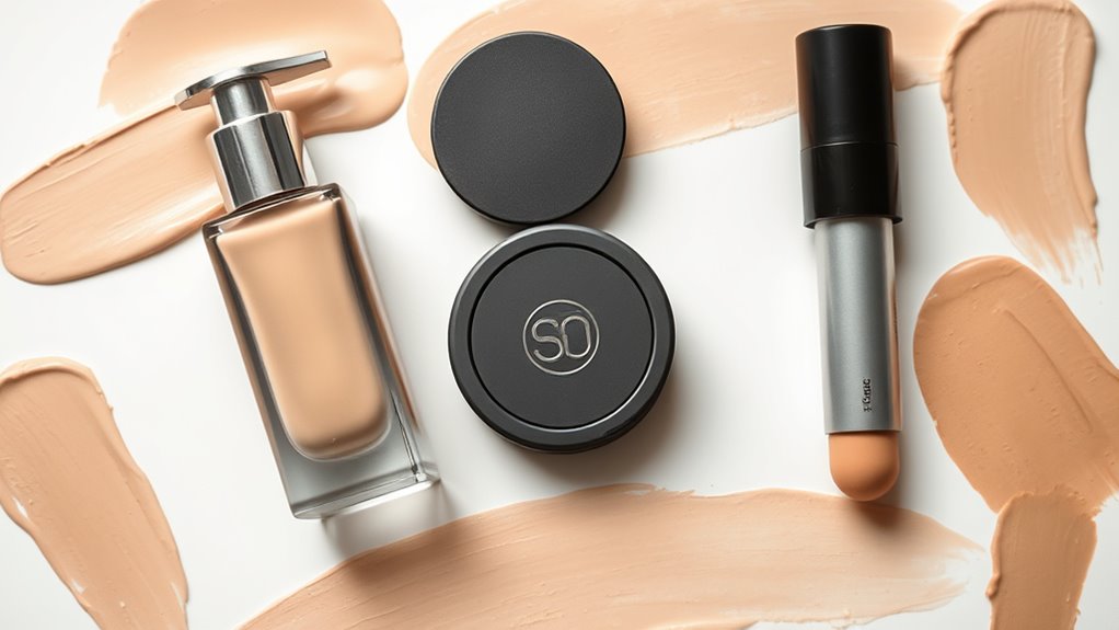 choosing foundation coverage finishes
