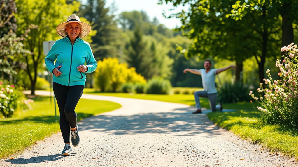 consistent moderate physical activity
