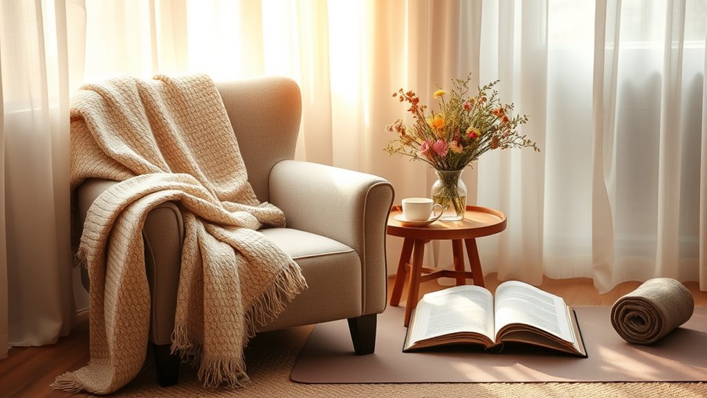 create a peaceful organized space