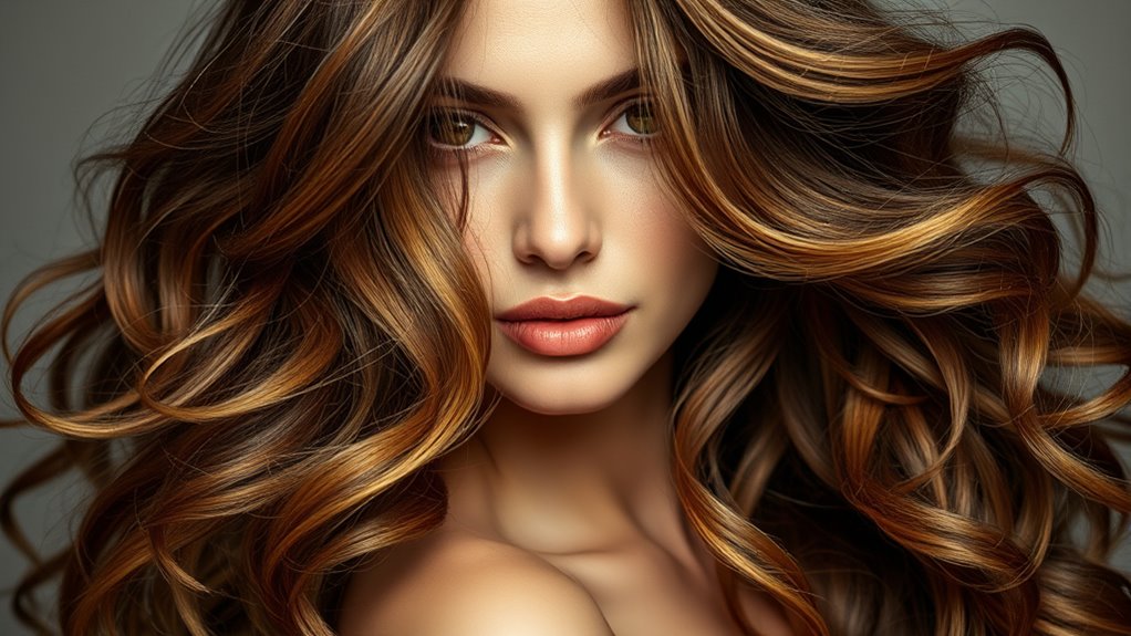 create dynamic voluminous hair