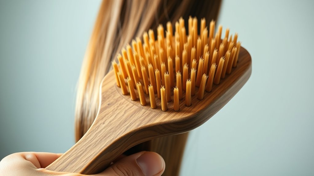 distributes oils reduces frizz