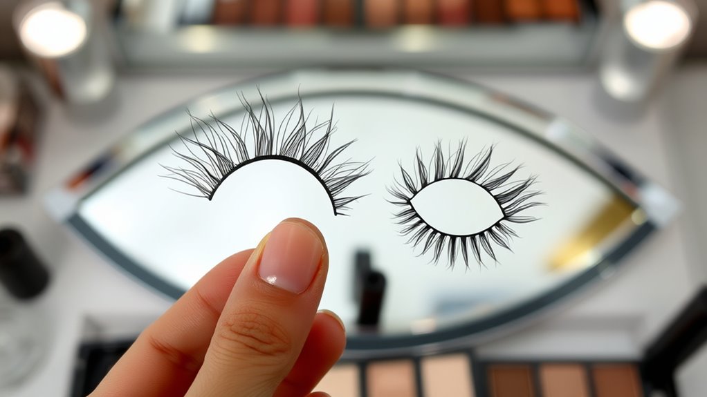 enhance eyes with lashes