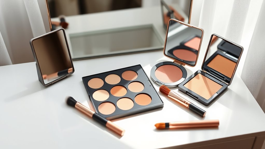 flexible cohesive makeup palette