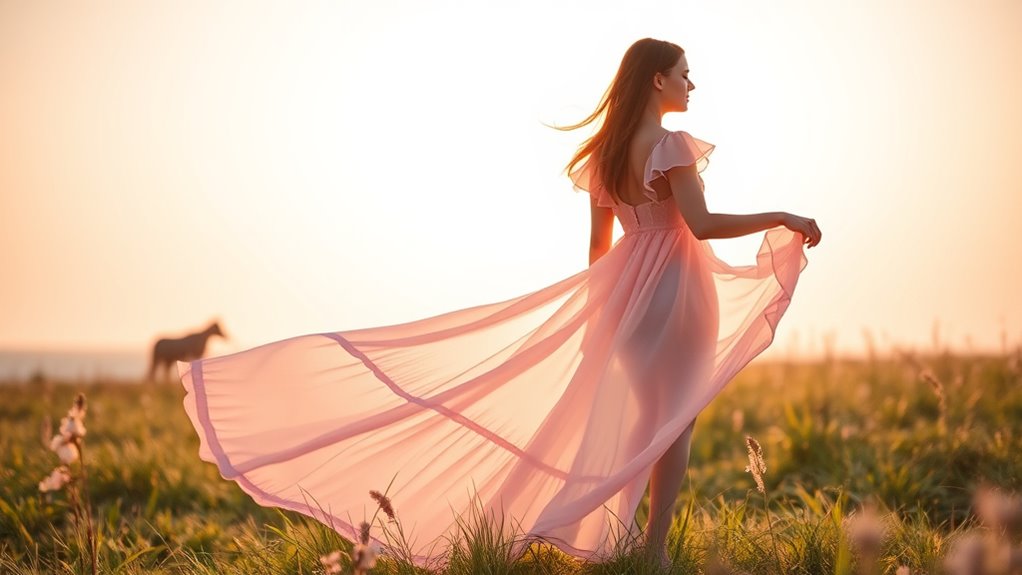 floral and sleeve statement