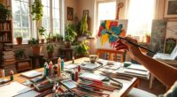 fostering artistic expression techniques