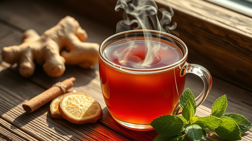 ginger s warming anti inflammatory properties